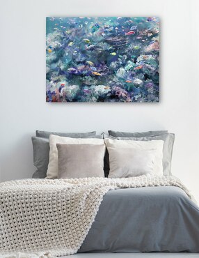 Cuadro decorativo técnica mixta Cuadros Jr Animales Marinos