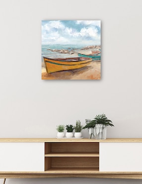 Cuadro decorativo técnica mixta Cuadros Jr Playas