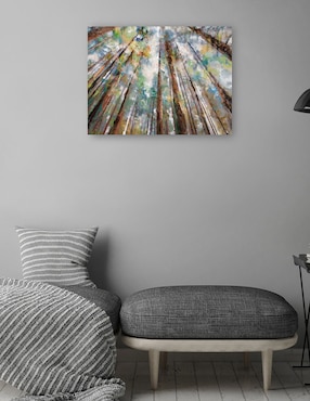 Cuadro decorativo técnica mixta Cuadros Jr Bosques