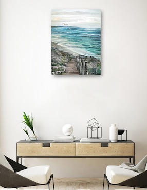 Cuadro decorativo técnica mixta Cuadros Jr Playas