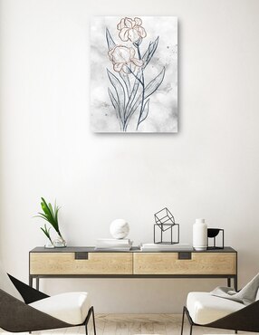 Cuadro decorativo técnica mixta Cuadros Jr Floración