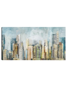 Cuadro decorativo técnica mixta Cuadros Jr Edificios