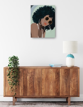 Cuadro decorativo técnica mixta Cuadros Jr Gente