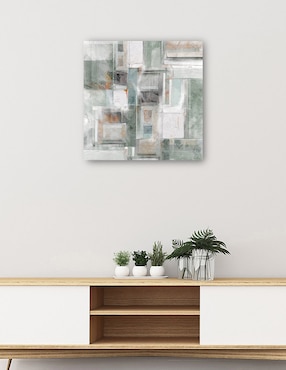 Cuadro decorativo técnica mixta Cuadros Jr Formas