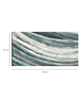 Cuadro decorativo técnica mixta Cuadros Jr Colores
