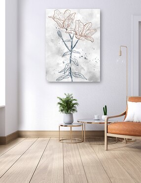 Cuadro decorativo técnica mixta Cuadros Jr Floración