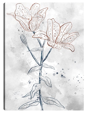 Cuadro decorativo técnica mixta Cuadros Jr Floración