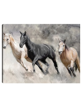 Cuadro decorativo técnica mixta Cuadros Jr Vida Silvestre