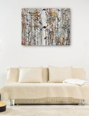 Cuadro decorativo técnica mixta Cuadros Jr Bosques