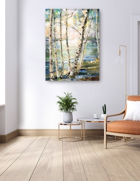 Cuadro decorativo técnica mixta Cuadros Jr Bosques