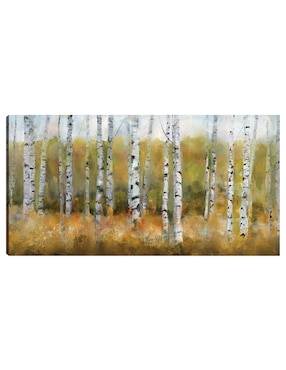Cuadro decorativo técnica mixta Cuadros Jr Bosques