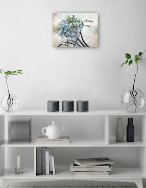 Cuadro decorativo Dulce Paseo técnica mixta Cuadros Jr Arreglo Floral