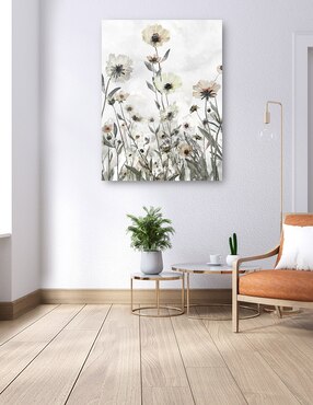 Cuadro decorativo El Jardín de Delia II técnica mixta Cuadros Jr Primavera