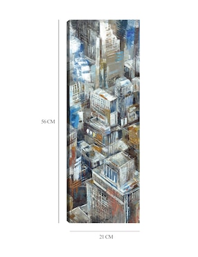 Cuadro decorativo Elevarse por Encima del Panel I técnica mixta Cuadros Jr Edificios