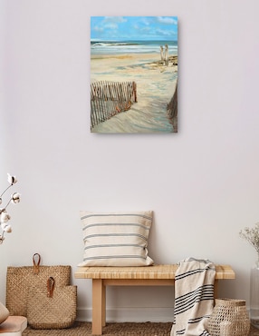 Cuadro decorativo Día Perfecto Que Brillante técnica mixta Cuadros Jr Playas