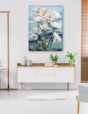 Cuadro decorativo Emerson técnica mixta Cuadros Jr Arreglo Floral