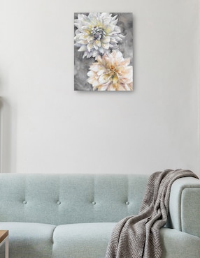 Cuadro decorativo Dueto Floreciente técnica mixta Cuadros Jr Floración