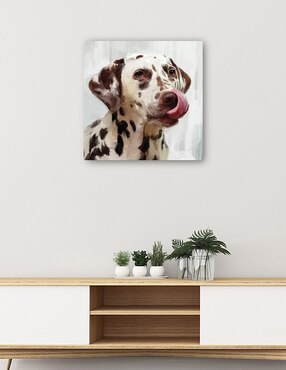 Cuadro decorativo Días de Perros III técnica mixta Cuadros Jr Animales Domésticos