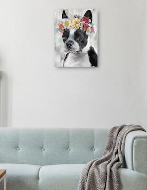 Cuadro decorativo El Poder de las Flores VII técnica mixta Cuadros Jr Animales Domésticos