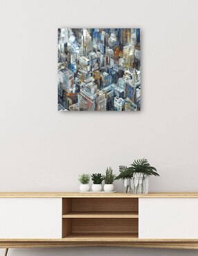 Cuadro decorativo Elévate por Encima técnica mixta Cuadros Jr Edificios