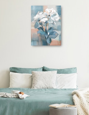Cuadro decorativo Dueto de Primavera técnica mixta Cuadros Jr Arreglo Floral