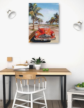 Cuadro decorativo Día de Playa Retro I técnica mixta Cuadros Jr Vintage