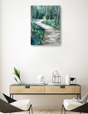 Cuadro decorativo El Sentier técnica mixta Cuadros Jr Caminos