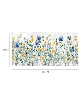 Cuadro decorativo El Jardín de Casandra técnica mixta Cuadros Jr Primavera