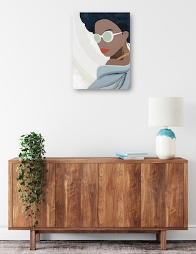 Cuadro decorativo Destino técnica mixta Cuadros Jr Gente