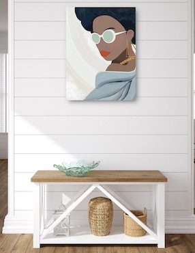 Cuadro decorativo Destino técnica mixta Cuadros Jr Gente