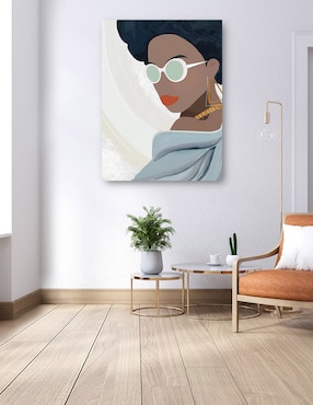 Cuadro decorativo Destino técnica mixta Cuadros Jr Gente