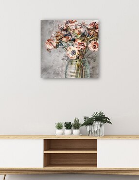 Cuadro decorativo Eco técnica mixta Cuadros Jr Floreros