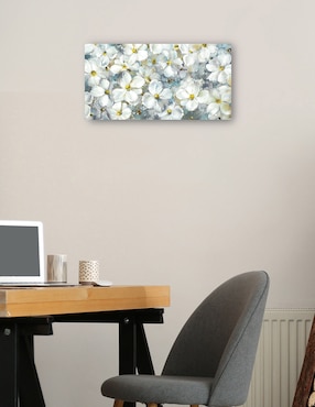 Cuadro decorativo Esencia Blanca técnica mixta Cuadros Jr Primavera