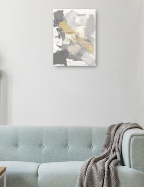 Cuadro decorativo Esencia de Verano II Gris técnica mixta Cuadros Jr Colores