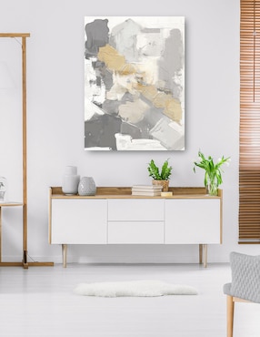 Cuadro decorativo Esencia de Verano II Gris técnica mixta Cuadros Jr Colores