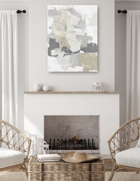 Cuadro decorativo Esencia de Verano I Grey REV técnica mixta Cuadros Jr Formas