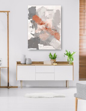 Cuadro decorativo Esencia de Arcilla Verano II técnica mixta Cuadros Jr Colores
