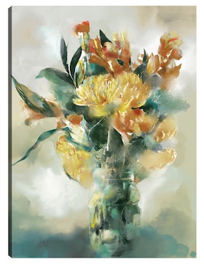 Cuadro decorativo Esplendor técnica mixta Cuadros Jr Floreros