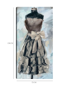 Cuadro decorativo En Vogue II técnica mixta Cuadros Jr Moda