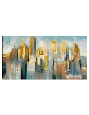 Cuadro decorativo técnica mixta Cuadros Jr Edificios