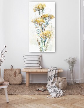 Cuadro decorativo Enloquecido II técnica mixta Cuadros Jr Arreglo Floral