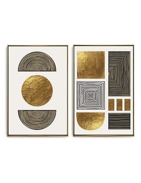 Cuadro decorativo Canvas Art Figuras abstractas