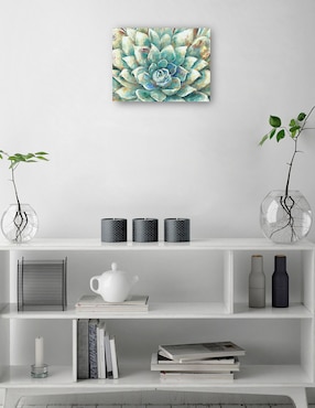 Cuadro decorativo Flor de cacto técnica mixta Cuadros Jr Floración