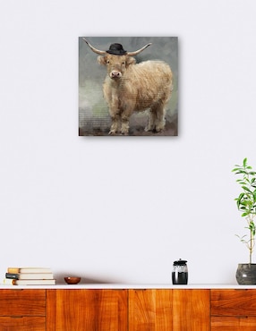 Cuadro decorativo Fancy Freddie técnica mixta Cuadros Jr Animales Domésticos