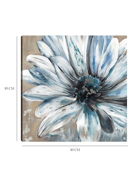 Cuadro decorativo Fuente de plata III técnica mixta Cuadros Jr Floración