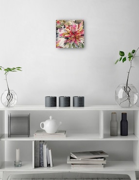 Cuadro decorativo Flor de loto técnica mixta Cuadros Jr Floración