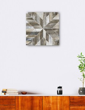 Cuadro decorativo Galería Barnwood técnica mixta Cuadros Jr Formas