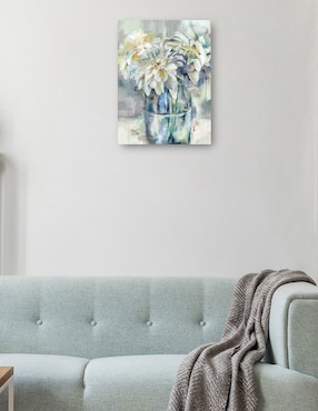 Cuadro decorativo Glorieux técnica mixta Cuadros Jr Floreros