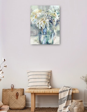 Cuadro decorativo Glorieux técnica mixta Cuadros Jr Floreros