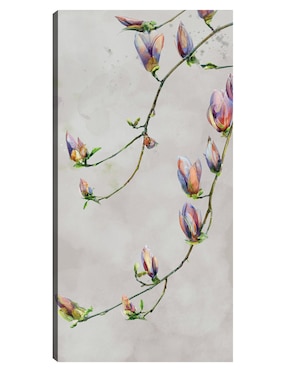 Cuadro decorativo Gracia moderna técnica mixta Cuadros Jr Floración